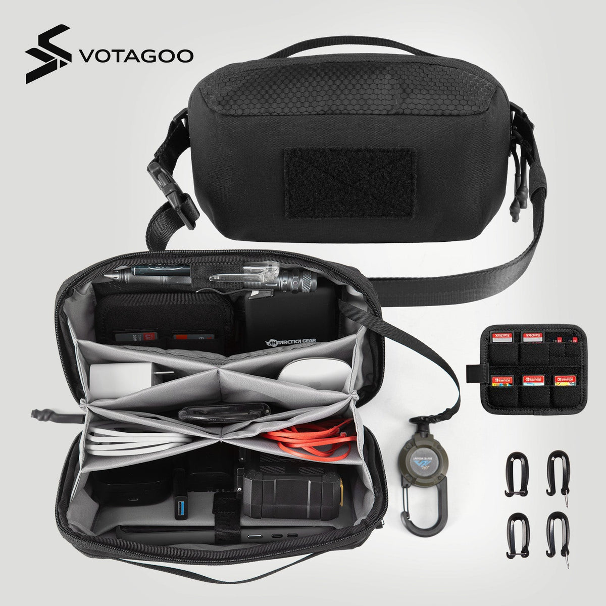 VOTAGOO® Tech Organizer Pouch