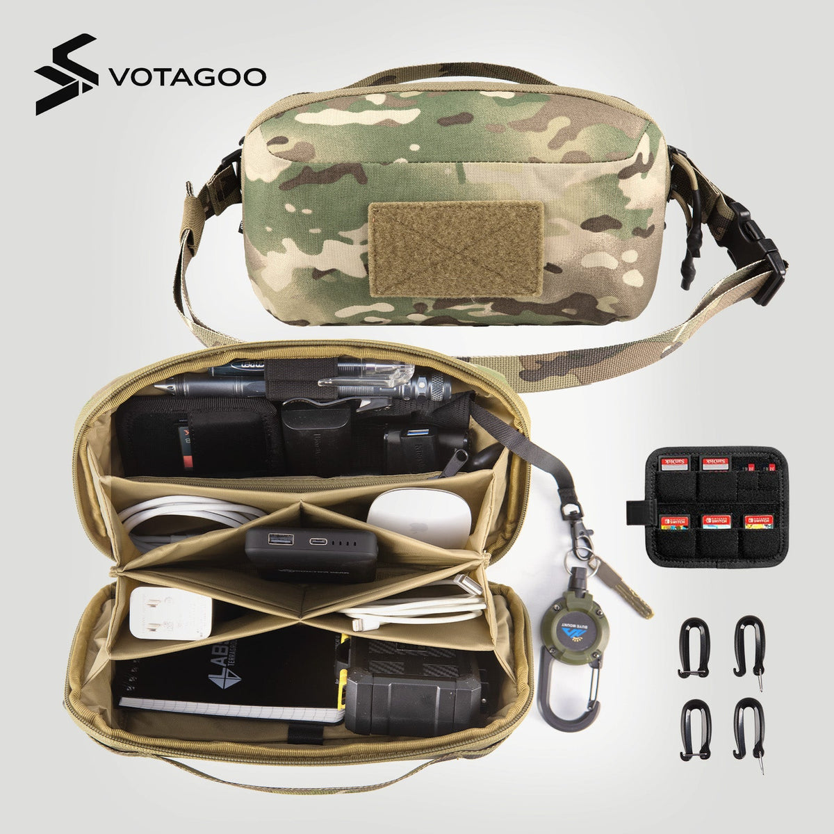 VOTAGOO® Tech Organizer Pouch