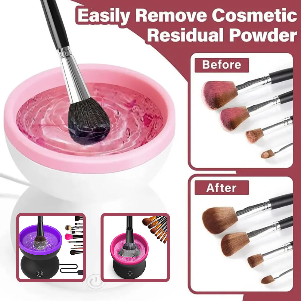 Automatic Makeup Brush Cleaner