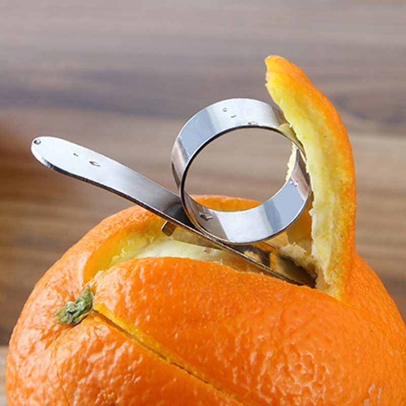 Stainless Steel Citrus Peeler Ring