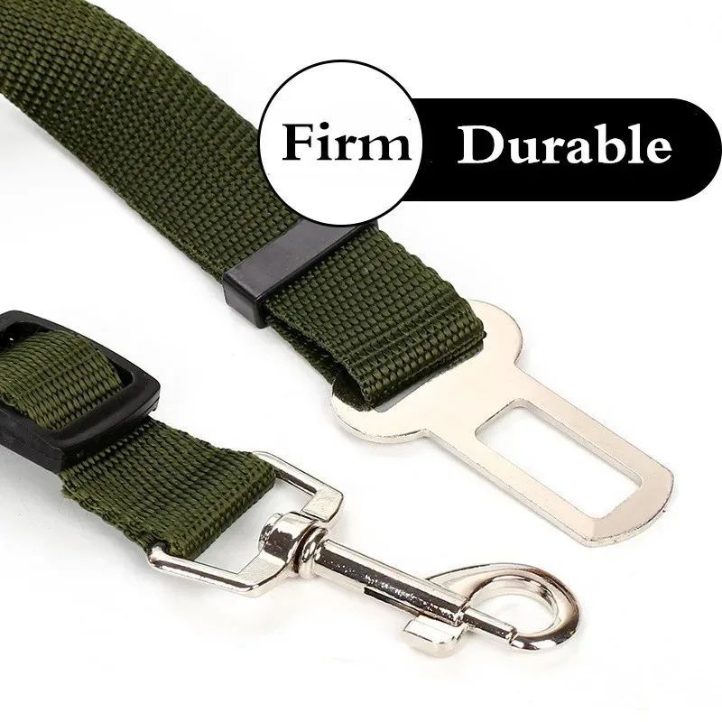 Adjustable Dog Car Restraint Leash