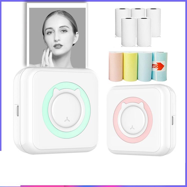 Mini Bluetooth Thermal Printer + Paper Refill Options