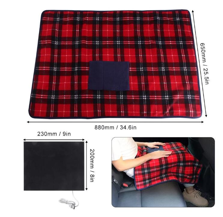 Portable USB Heated Blanket
