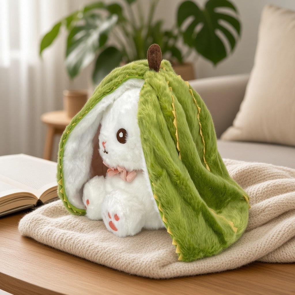 Reversible Fruit Bunny Plush