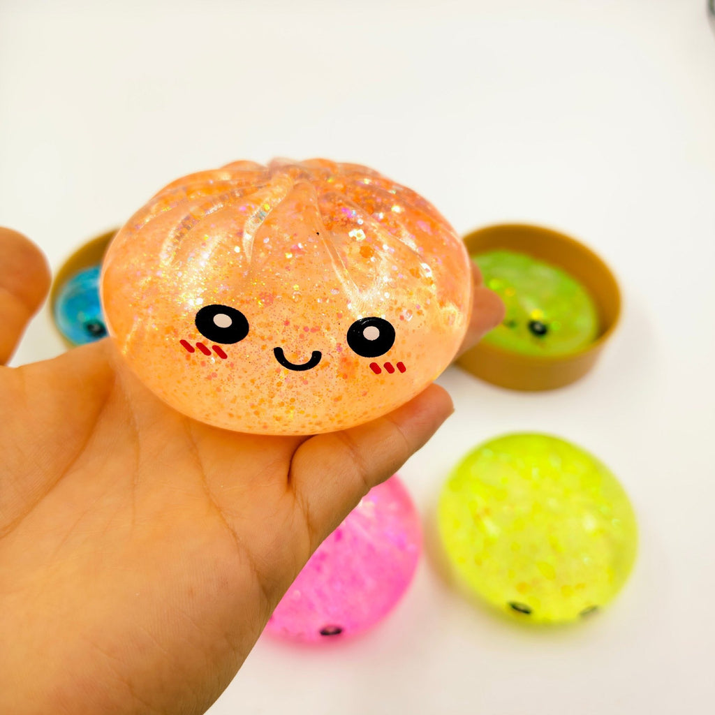 Mystery Glitter Dumpling Squishy