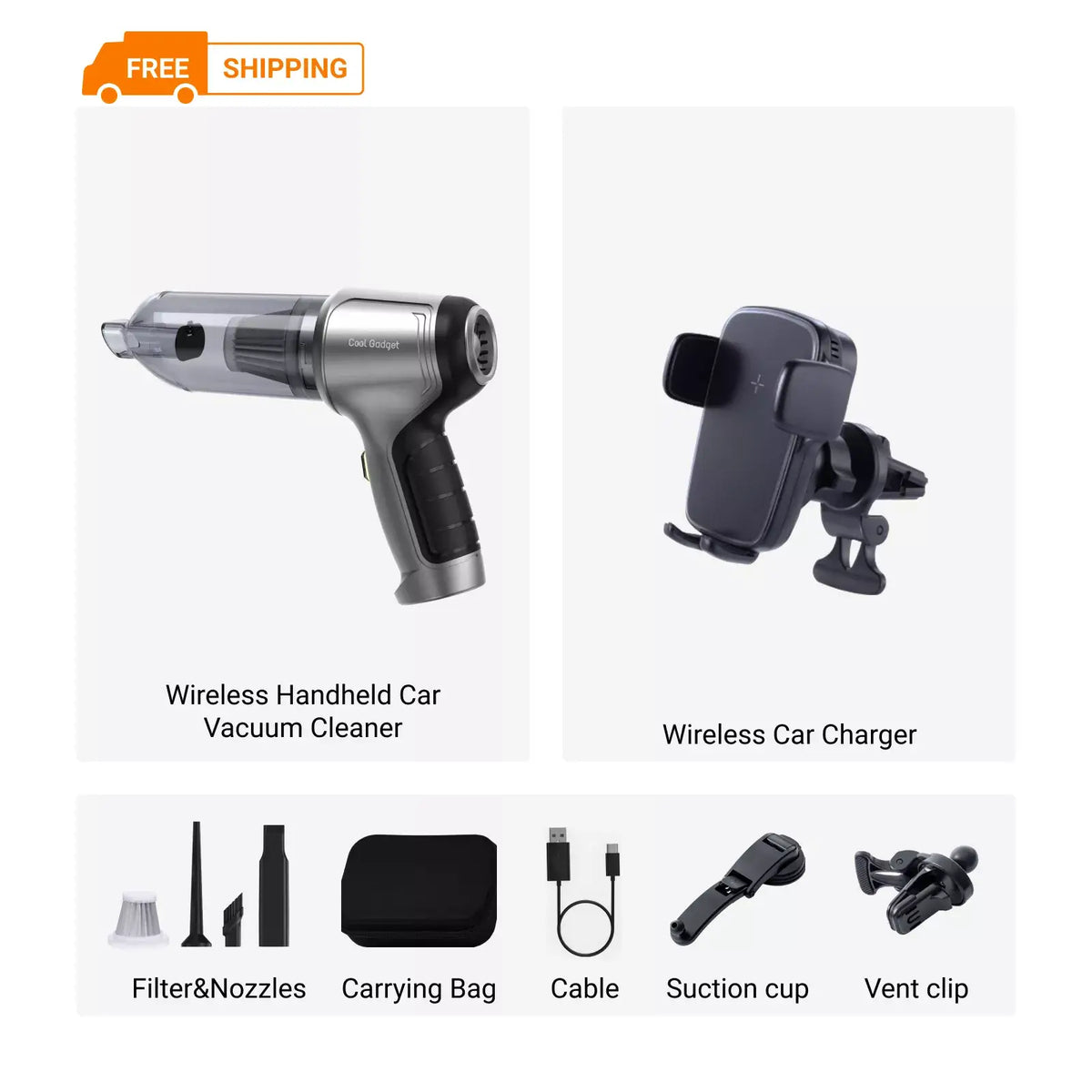 xCool 4-in-1 Cordless Handheld Vacuum