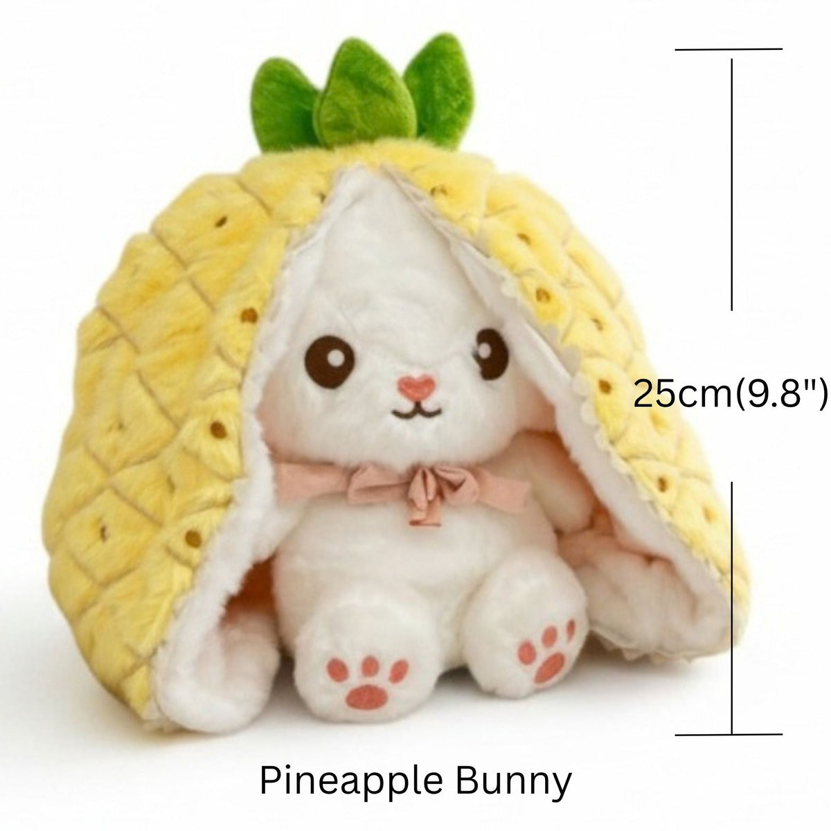 Reversible Fruit Bunny Plush