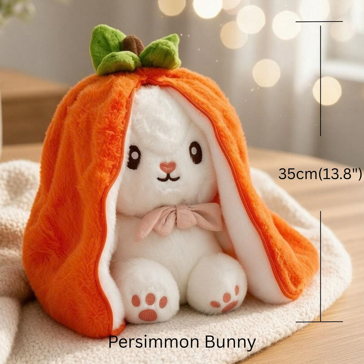 Reversible Fruit Bunny Plush