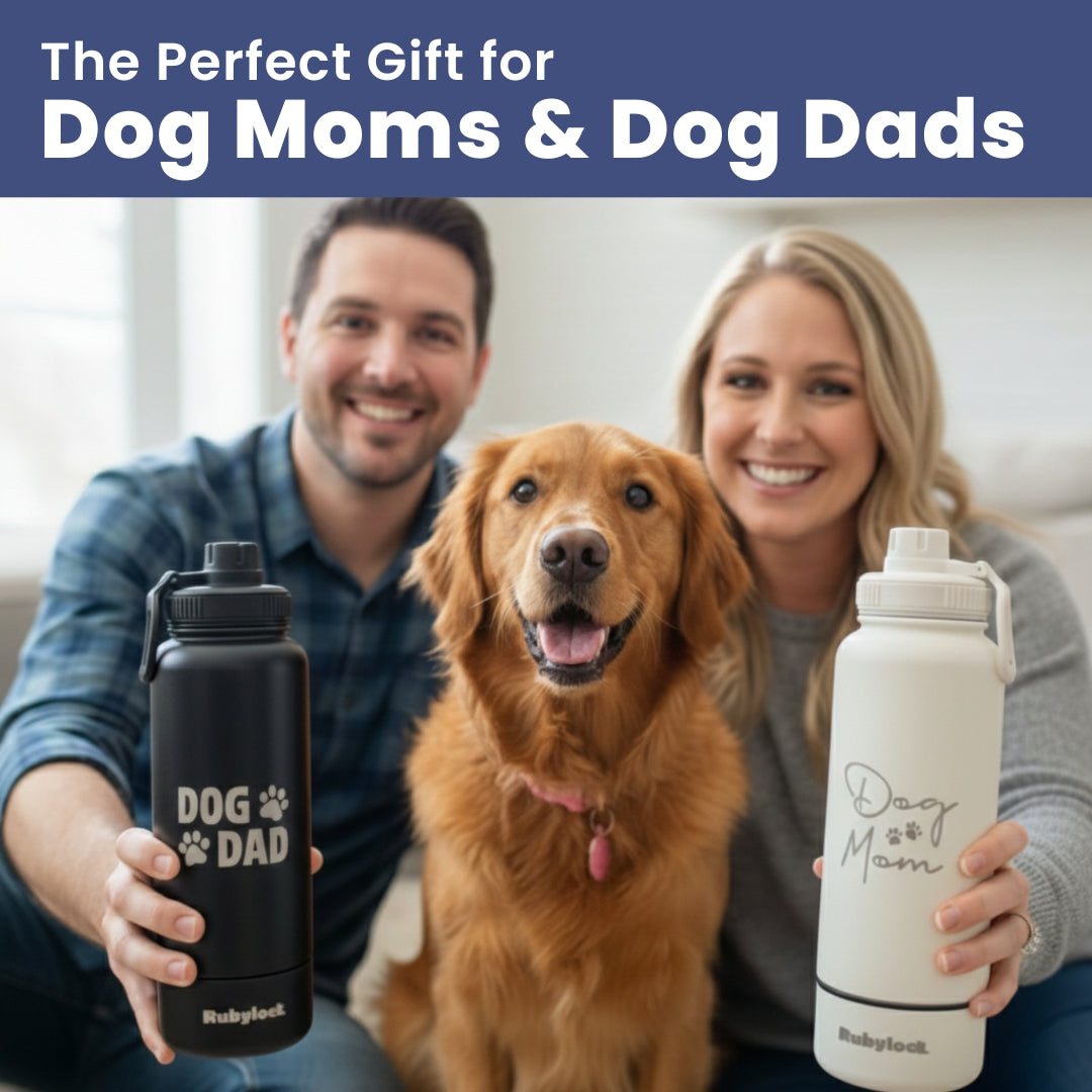 Rubyloo 2-in-1 Dog + Human Water Bottle