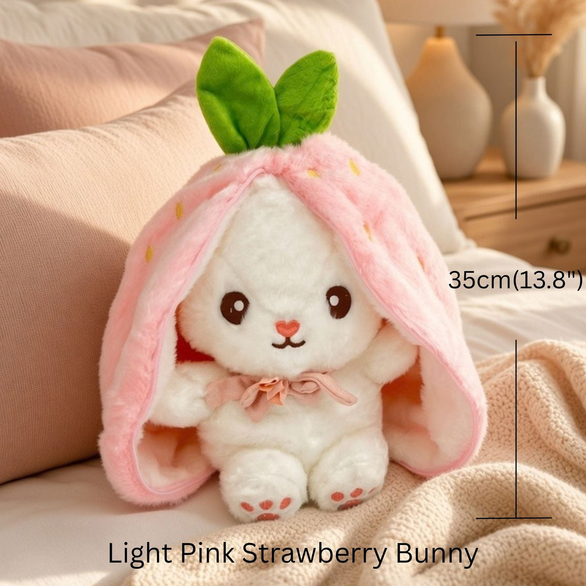 Reversible Fruit Bunny Plush