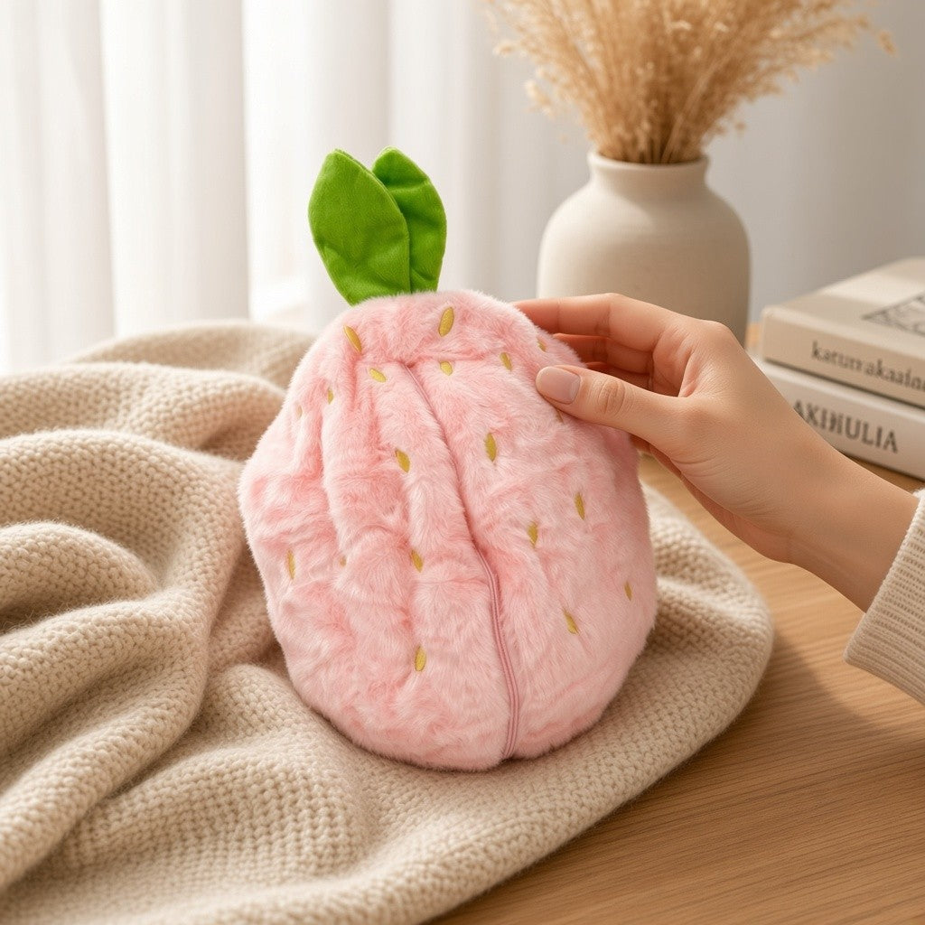 Reversible Fruit Bunny Plush