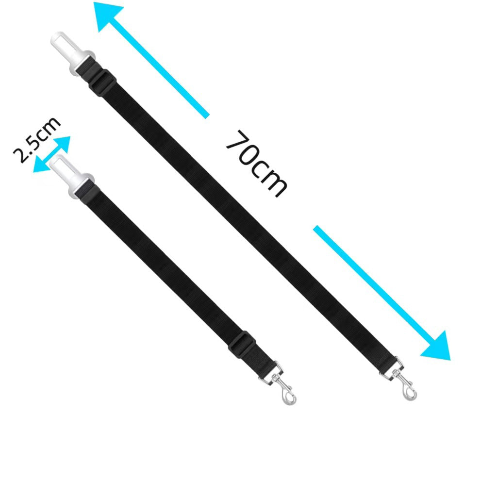 Adjustable Dog Car Restraint Leash
