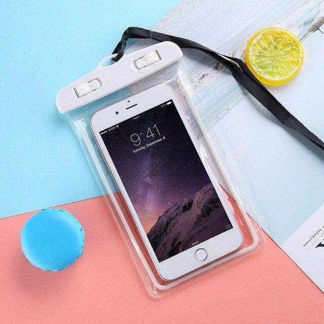 Universal Waterproof Phone Pouch + Strap