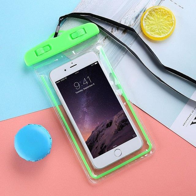 Universal Waterproof Phone Pouch + Strap