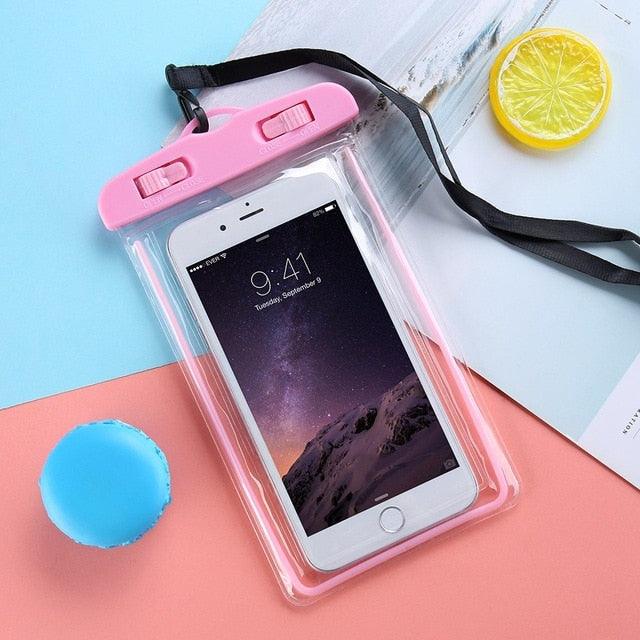 Universal Waterproof Phone Pouch + Strap