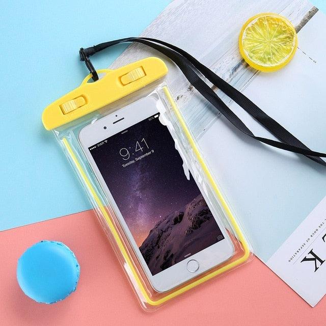 Universal Waterproof Phone Pouch + Strap