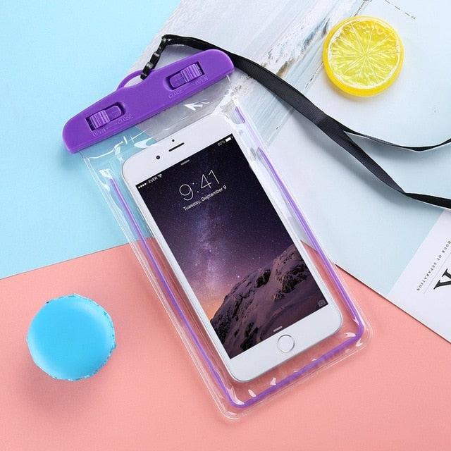 Universal Waterproof Phone Pouch + Strap