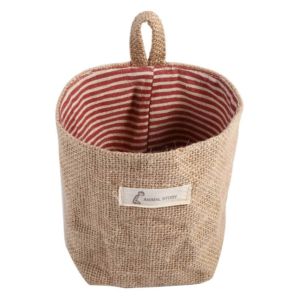 Cotton-Linen Hanging Pocket Organizer