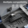 12-in-1 Desk Lamp Charging Station & Power Strip