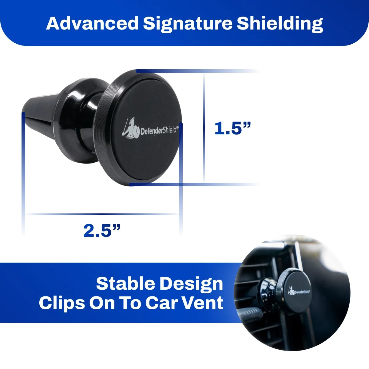 360° Magnetic Air Vent Phone Mount