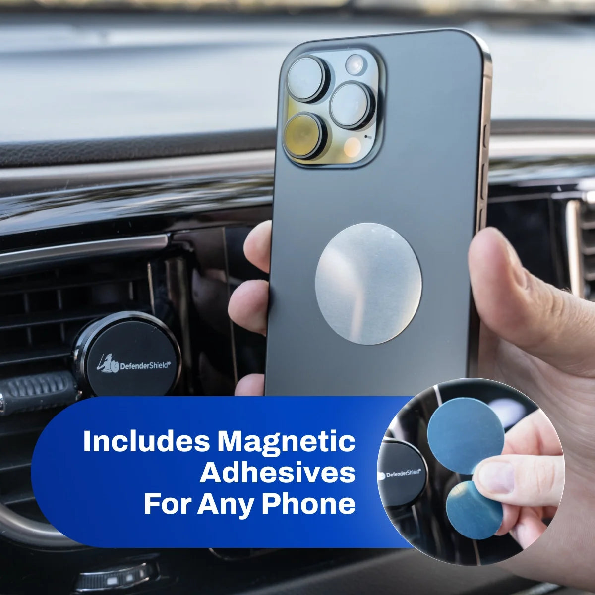 360° Magnetic Air Vent Phone Mount