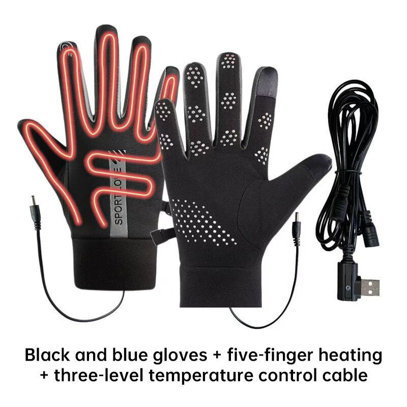 Touchscreen Heated Winter Gloves