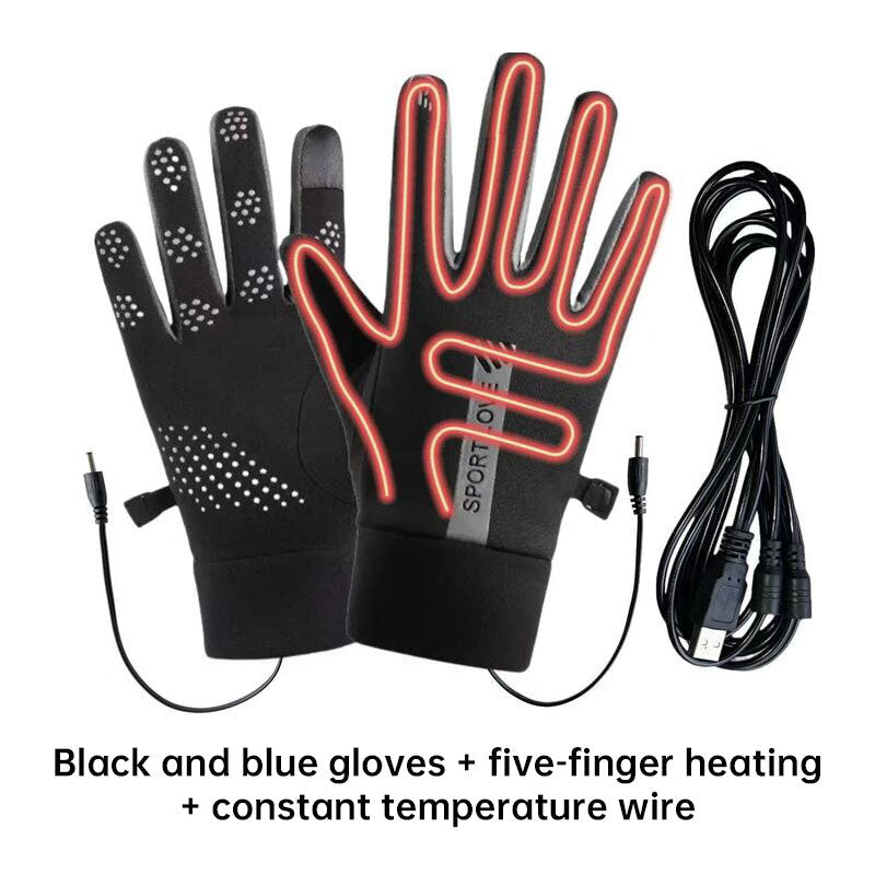 Touchscreen Heated Winter Gloves