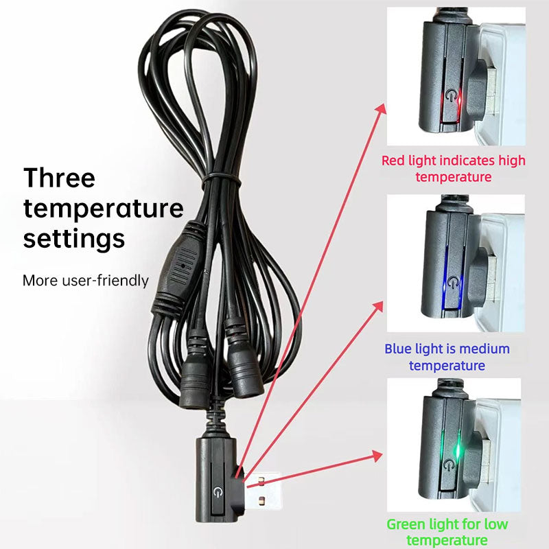Touchscreen Heated Winter Gloves