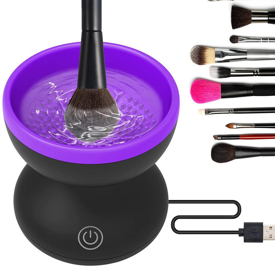 Automatic Makeup Brush Cleaner