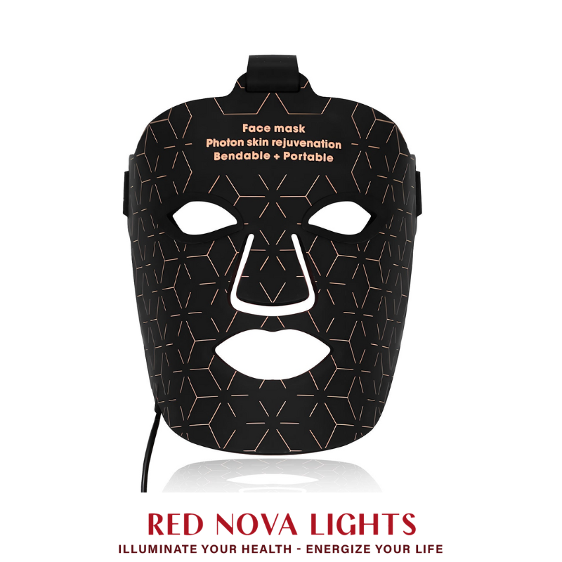 Red Nova Lights LED Face Mask – Red, Blue, Yellow & Near-Infrared Light
