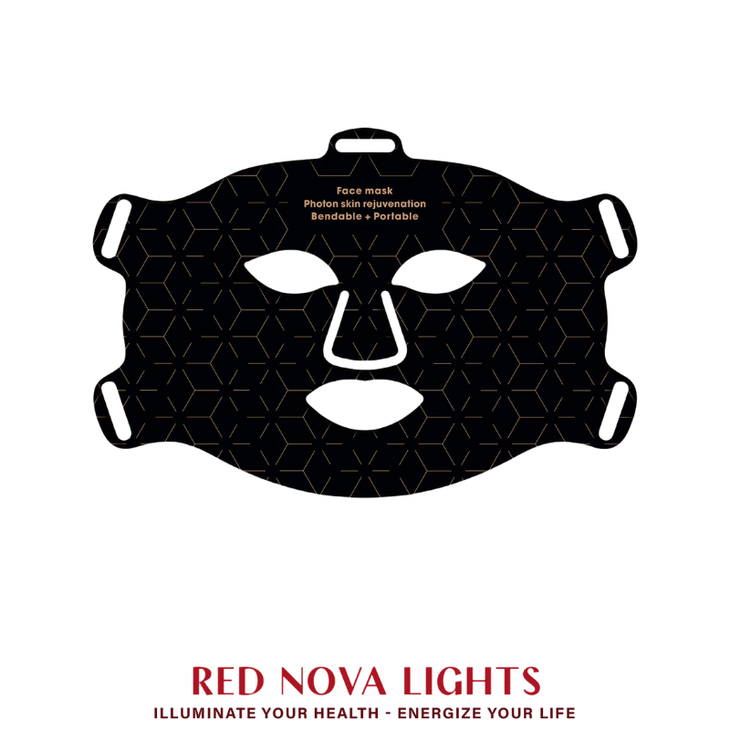 Red Nova Lights LED Face Mask – Red, Blue, Yellow & Near-Infrared Light