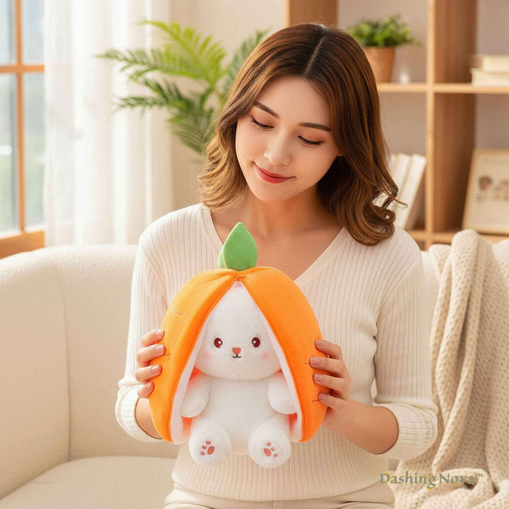 Reversible Fruit Bunny Plush