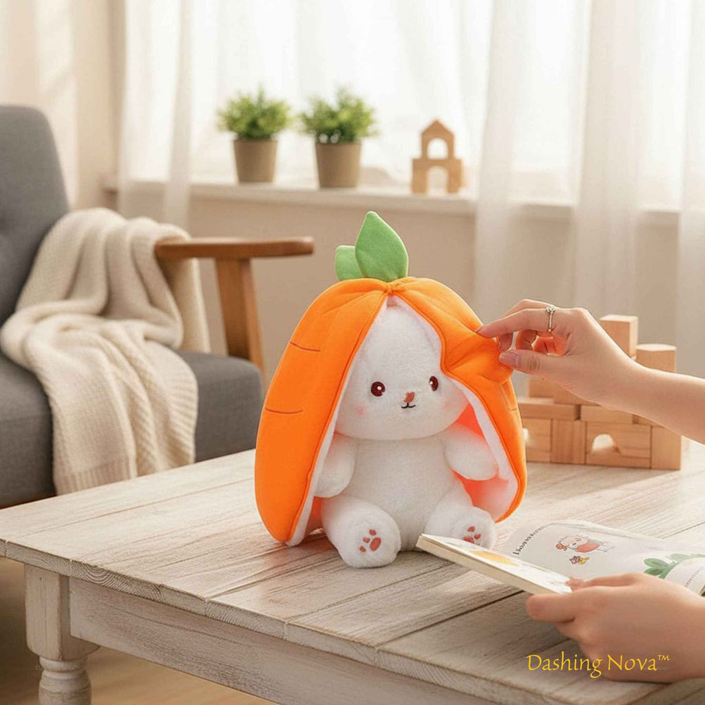 Reversible Fruit Bunny Plush