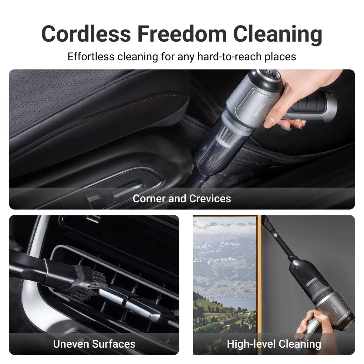 xCool 4-in-1 Cordless Handheld Vacuum