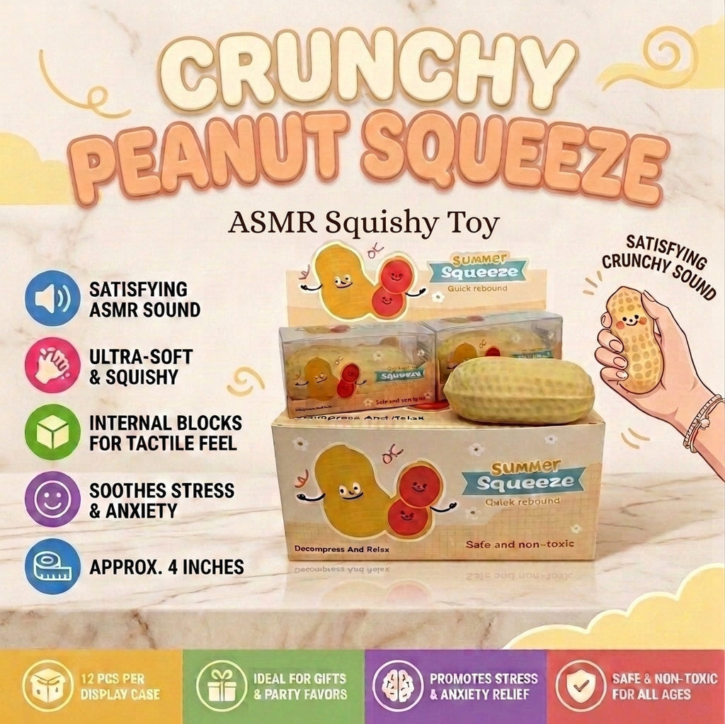 Crunchy Peanut ASMR Squishy