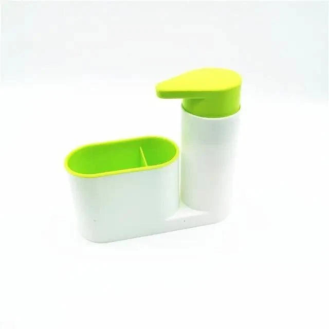 3-in-1 Sink Soap Dispenser & Sponge Caddy