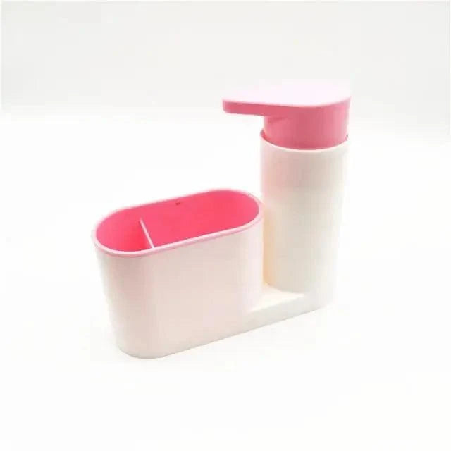3-in-1 Sink Soap Dispenser & Sponge Caddy