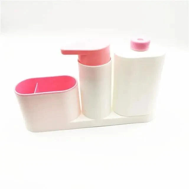 3-in-1 Sink Soap Dispenser & Sponge Caddy